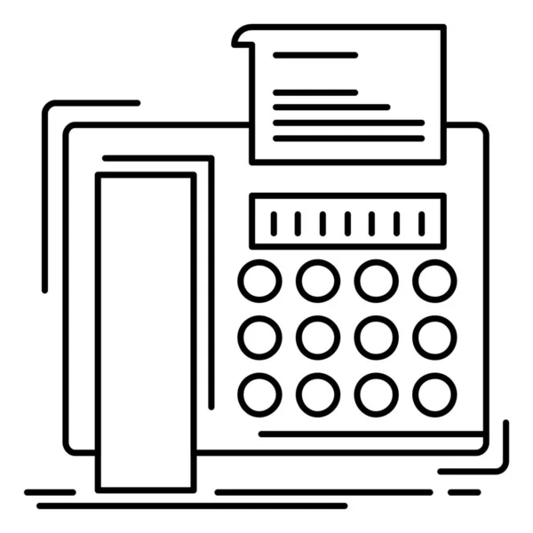 Advertsing Communication Data Icon Outline Style — Stockvector