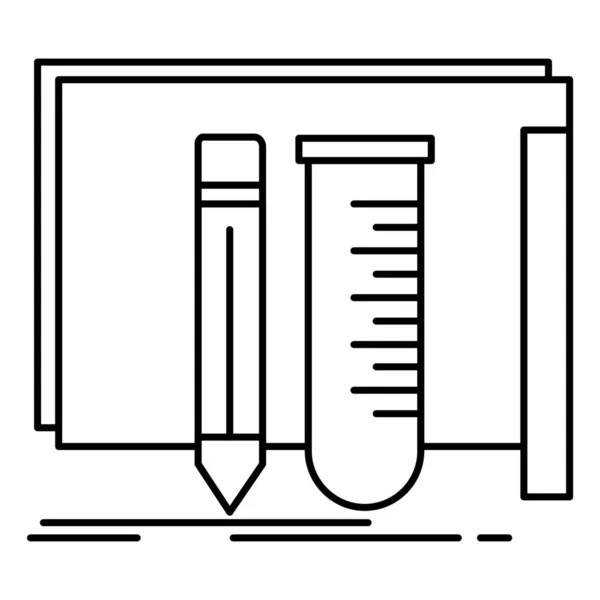 Build Equipment Icon Outline Style — Stockvector