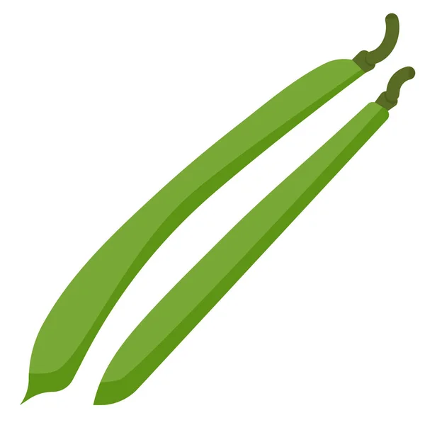豆の食べ物のアイコン — ストックベクタ