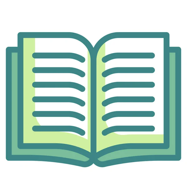 Book Education Interface Icon — Stock Vector