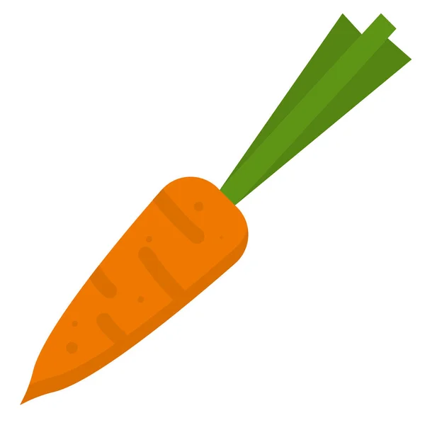 Иконка Корма Моркови — стоковый вектор