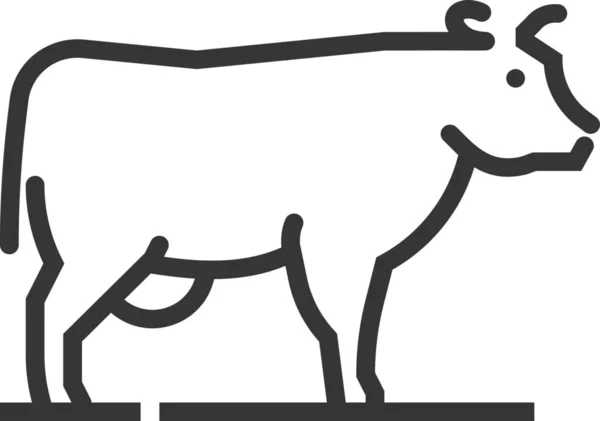 Иконка Животного Животноводства — стоковый вектор