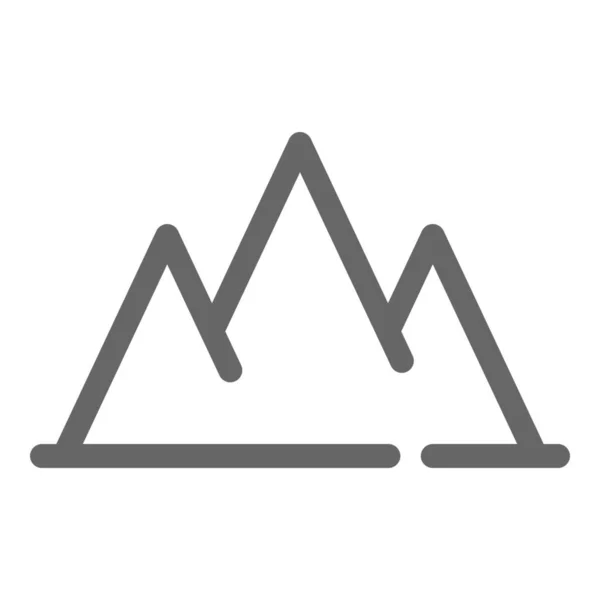 Ορεινό Τοπίο Εικονίδιο — Διανυσματικό Αρχείο