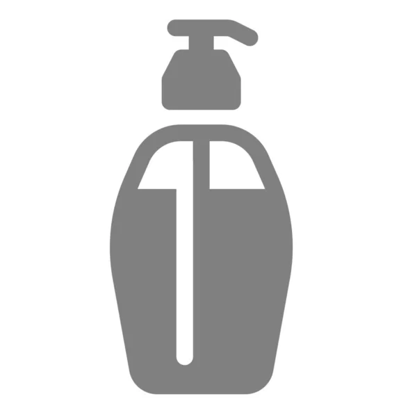 Bottle Cleaner Cleaning Solution Icon Solid Style — Stock Vector