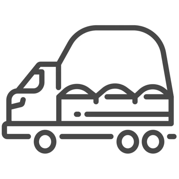 Carry Delivery Overweight Icon — Stock Vector