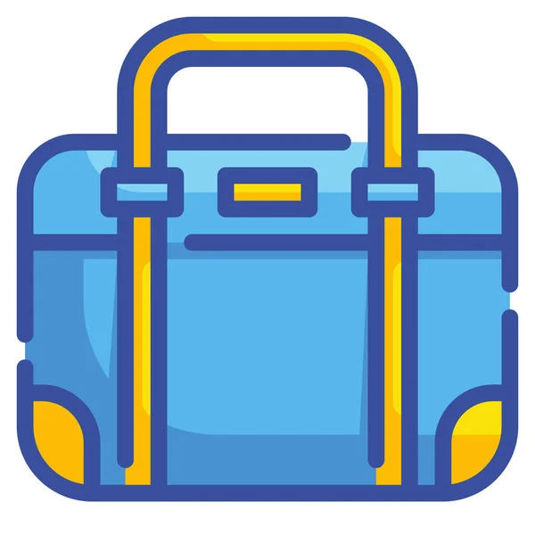 Bolso Maletín Icono Negocio Categoría Día Madre Padre — Vector de stock