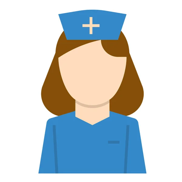 Cuidado Salud Icono Del Hospital Estilo Plano — Vector de stock