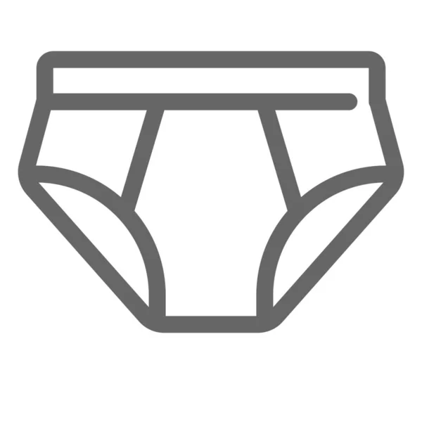 Ropa Interior Panty Hombre Icono — Archivo Imágenes Vectoriales