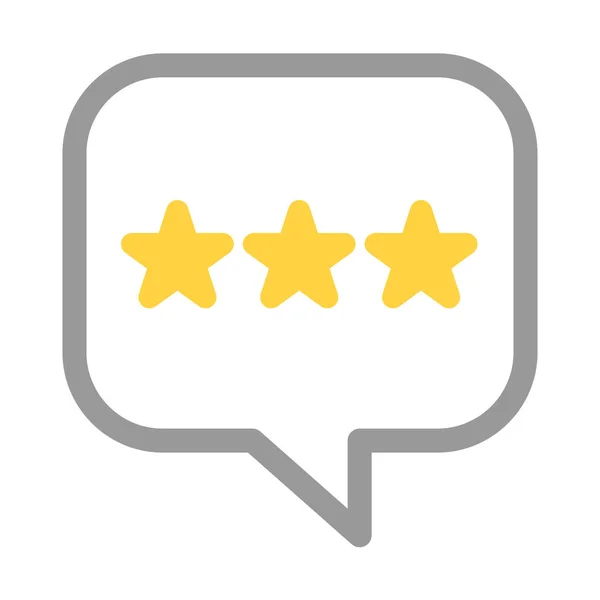 Erfahrung Feedback Gutes Symbol Outline Stil — Stockvektor