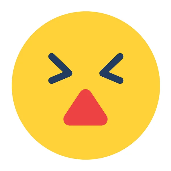 Emoji Emoticon Ícone Emoção Categoria Avatares — Vetor de Stock