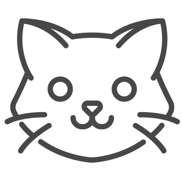 Cat Pet Pet Shop Icon Outline Style — Stock Vector