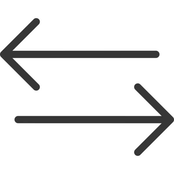 Keyboard Arrow Left Icon Filled Outline Style Stock Vector by ...