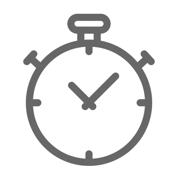 Stoppuhr Timer Symbol Der Kategorie Zeichen Symbole — Stockvektor