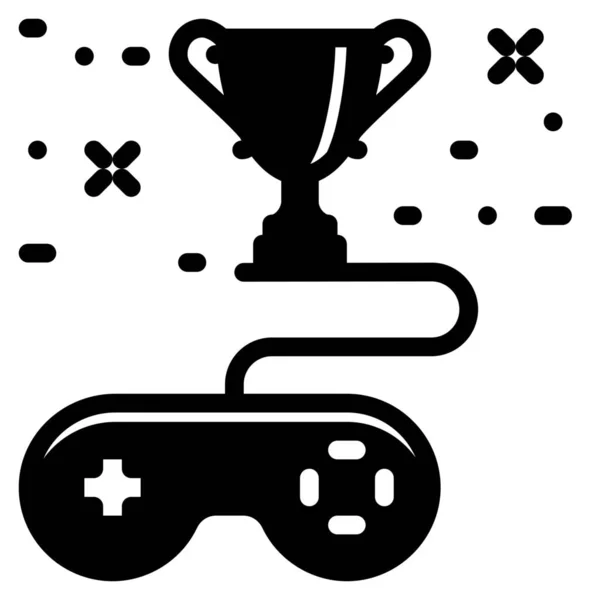 ボードゲームソリッドスタイルのアイコン — ストックベクタ