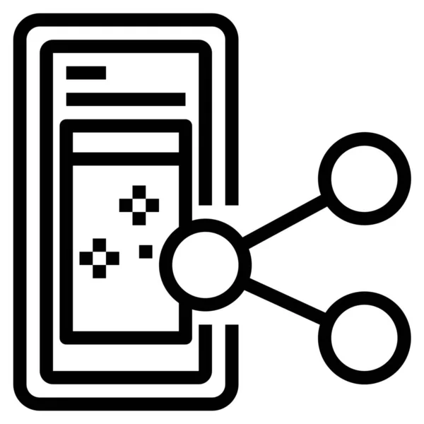 Icône Marketing Numérique Communautaire — Image vectorielle