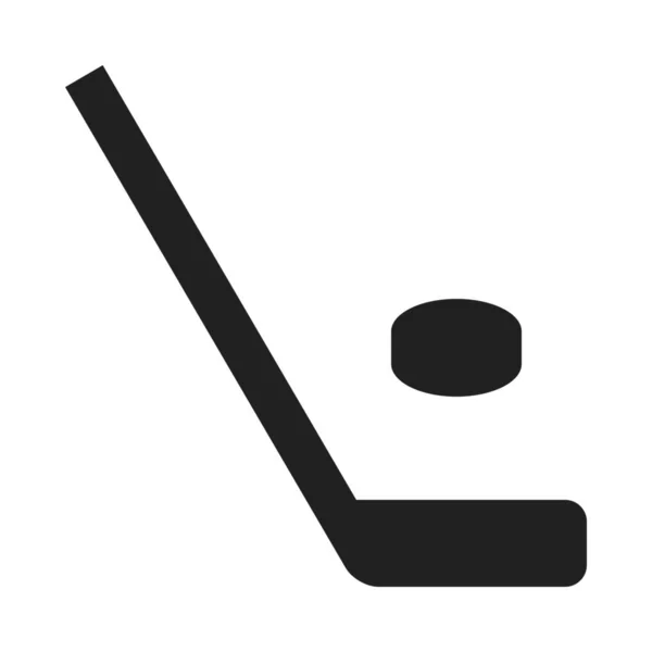 Club Spel Hockey Icoon Sport Categorie — Stockvector