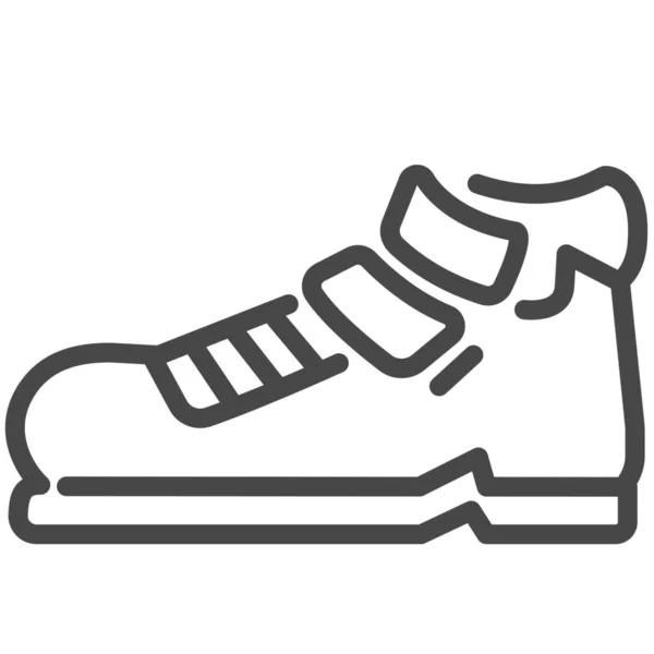 Иконка Обуви Стиле Outline — стоковый вектор
