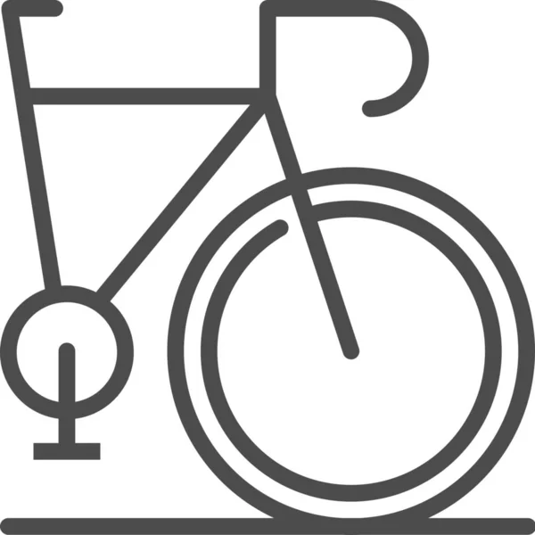 Vélo Compétition Cyclisme Icône Dans Catégorie Football Soccer — Image vectorielle