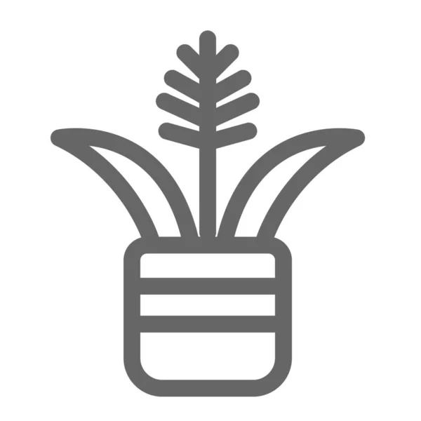 Ikona Rośliny Liść Ogrodowy Kategorii Rolnictwo Rolnictwo Ogrodnictwo — Wektor stockowy