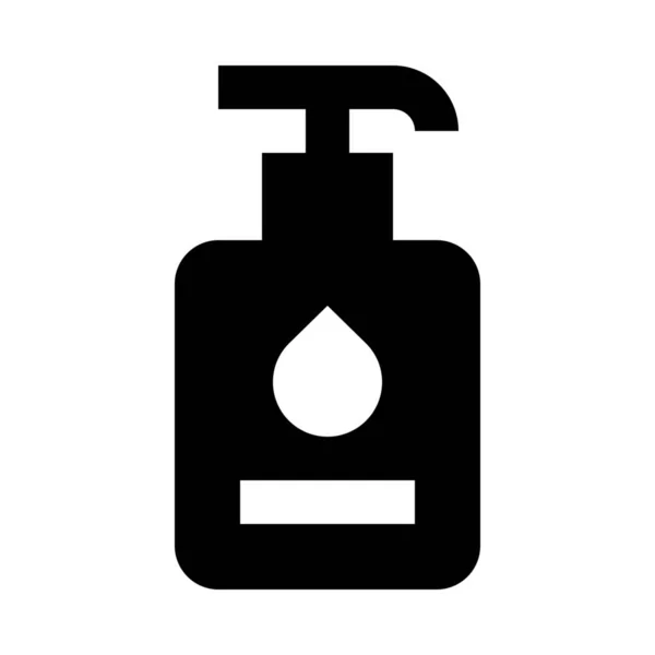 Bottle Cleaning Detergent Icon — Stock Vector