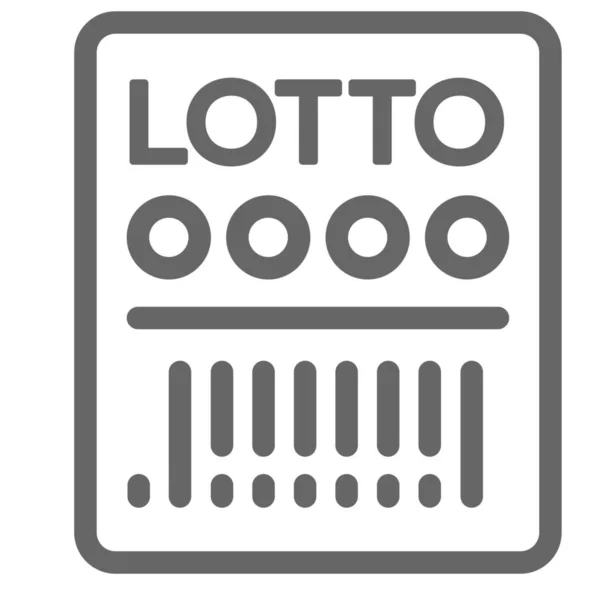 Иконка Лото — стоковый вектор