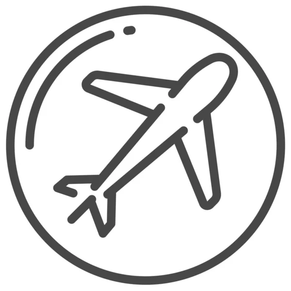Иконка Безопасности Полета — стоковый вектор
