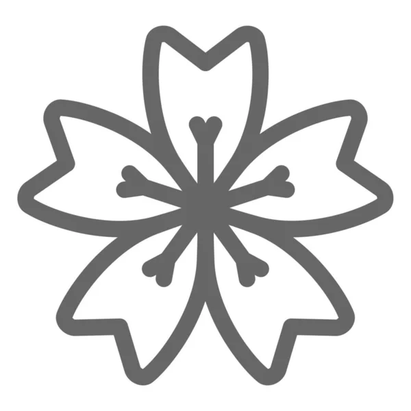 Fleur Fleur Nature Icône — Image vectorielle