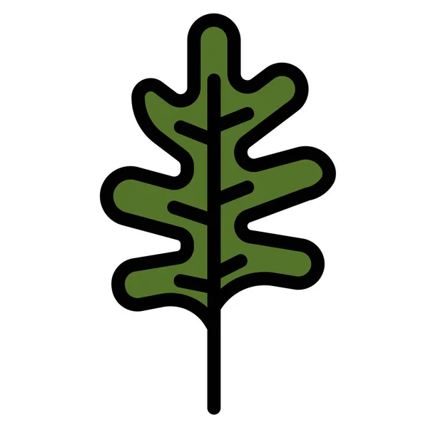 Roquette Icône Des Herbes Saines — Image vectorielle