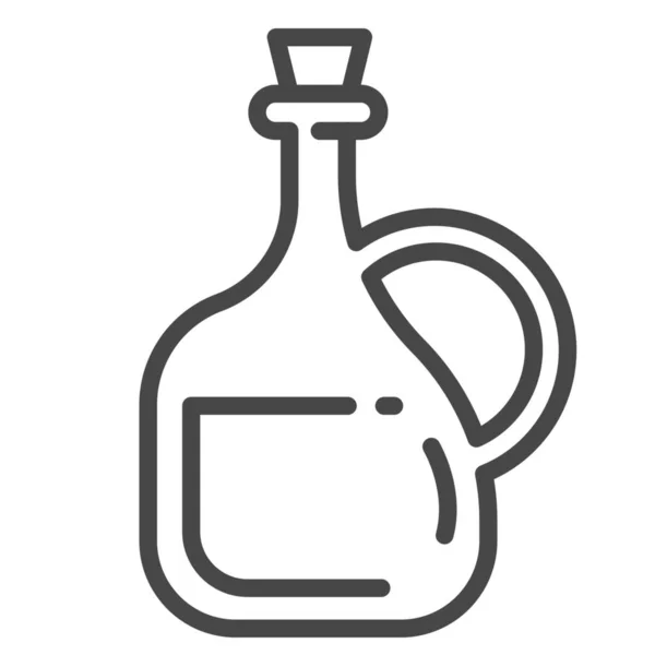 Cocina Comida Italiana Icono Estilo Del Esquema — Vector de stock