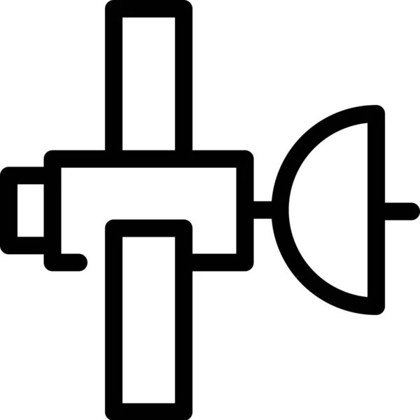 Значок Маршрутизатора Стільникової Мережі Стилі Контурів — стоковий вектор