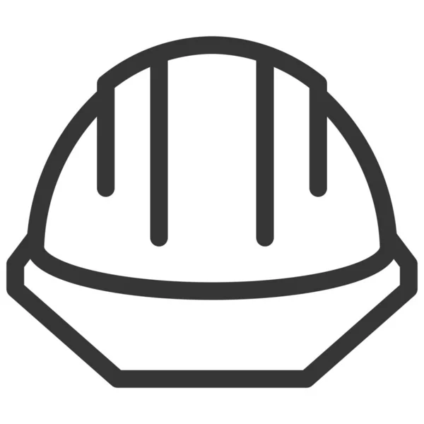 头盔个人安全图标 — 图库矢量图片
