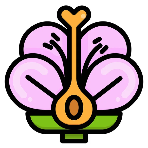 Ikona Płodności Roślin Pyłkowych — Wektor stockowy