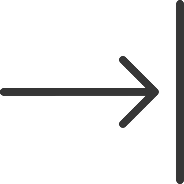 App Arrow Essential Icon Outline Style Stock Vector by ©iconfinder ...