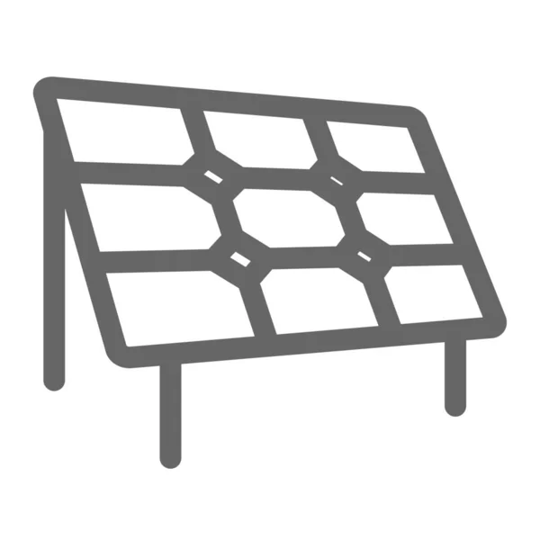 Elektrisches Symbol Für Solarzellen — Stockvektor