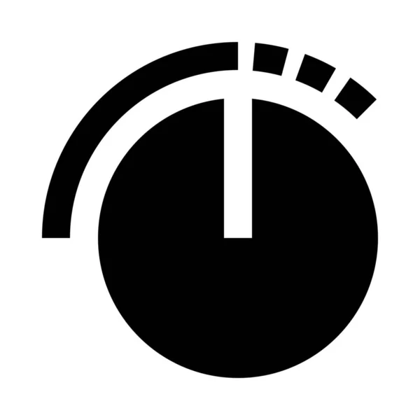 Control Audio Icono Fuerte — Vector de stock