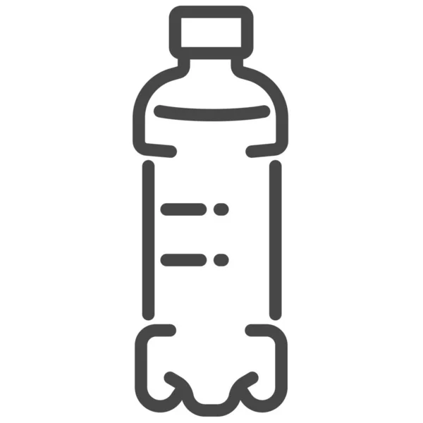 Bottle Clean Drinkable Icon Outline Style — Stock Vector