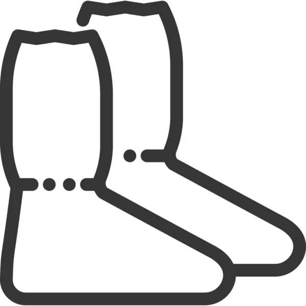 Zapato Pandemia Corona Icono — Vector de stock