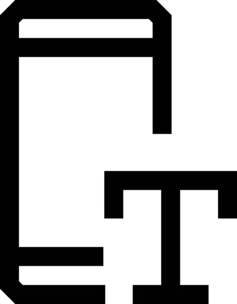 Иконка Мобильного Письма Стиле Outline — стоковый вектор