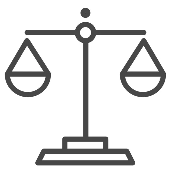 Σύμβουλος Freelancer Εικονίδιο Δικαστή Στυλ Περίγραμμα — Διανυσματικό Αρχείο