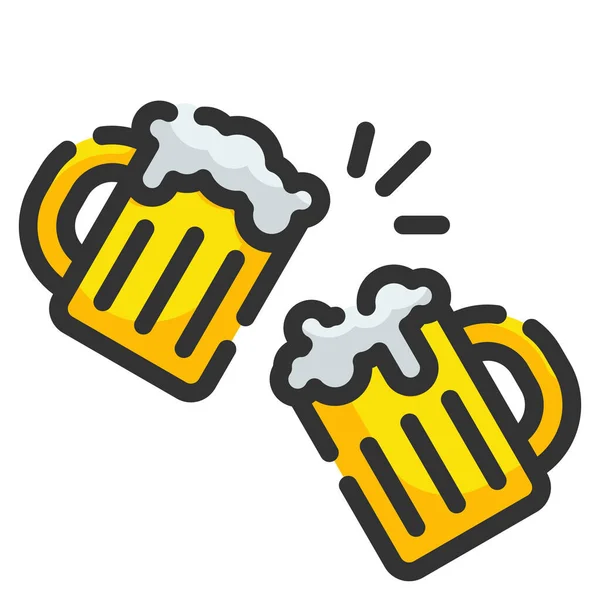 Alcohol Beer Beverage Icon — Stock Vector