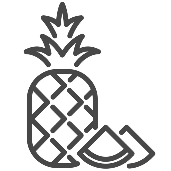 Ikona Owoców Enzymów Azjatyckich — Wektor stockowy