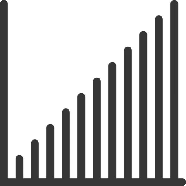 그래프 아이콘의 스타일 — 스톡 벡터