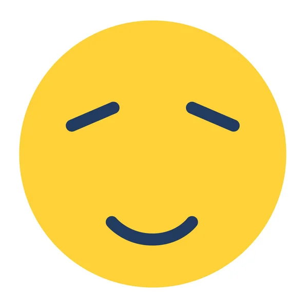 Emoticon Icona Emoji Icona Emotiva Nella Categoria Avatar — Vettoriale Stock