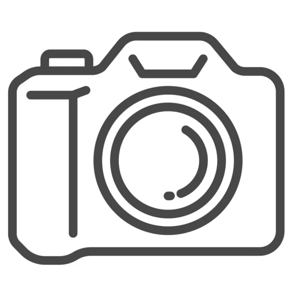 Kamera Digital Dslr Symbol Der Kategorie Fotografie — Stockvektor