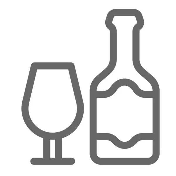 Значок Алкогольного Елю Категорії Продукти Харчування Напої — стоковий вектор