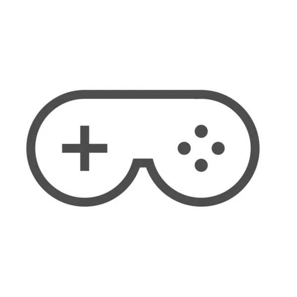 Arcade Controller Esports Icon Outline Style — Stock Vector