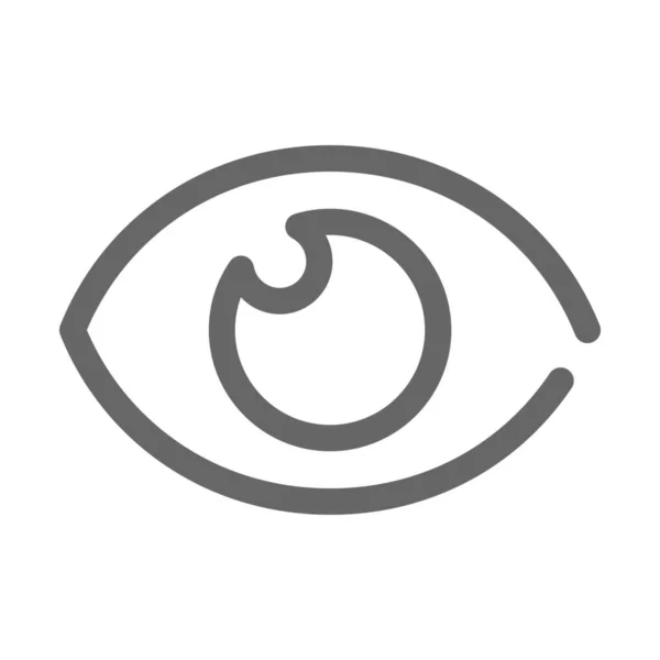 Augensymbol Finden — Stockvektor