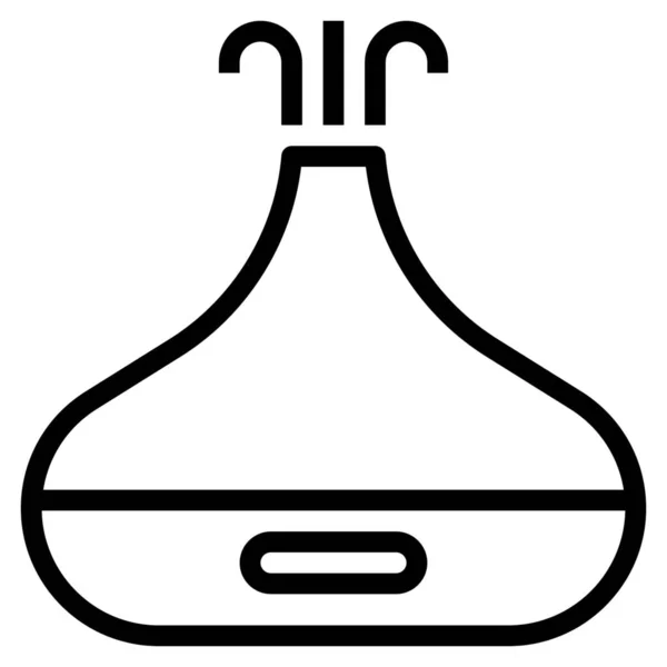 Aceite Difusor Aromaterapia Icono — Archivo Imágenes Vectoriales