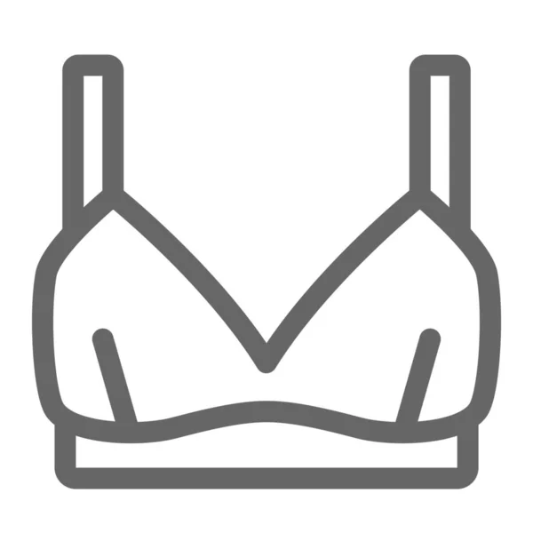 Underpants Bra Brassiere Icon — Stock Vector