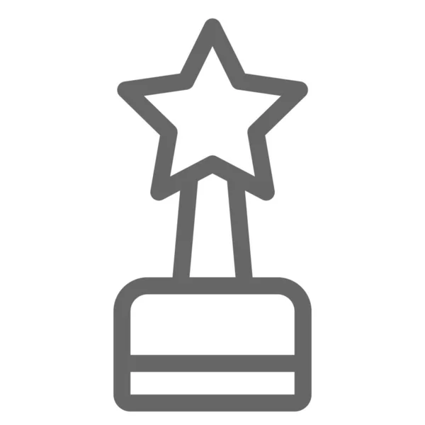 Κύπελλο Πρωταθλητής Εικονίδιο Βραβείο Στην Κατηγορία Βραβεία — Διανυσματικό Αρχείο